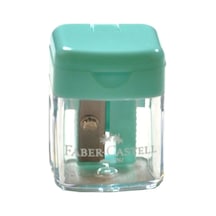Faber Castell Minibox Kalemtıraş Pastel 38 19 26-su Yeşili