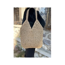 Melonndesign . Bags Hasır El Örgüsü Fıstıklı Çanta