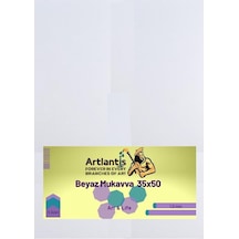 Artlantis Renkli Mukavva 35 x 50 CM 5 Adet Beyaz