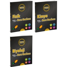 Endemik 2025 Tyt Fizik + Kimya + Biyoloji Soru Kitabı Seti 3 Kitap