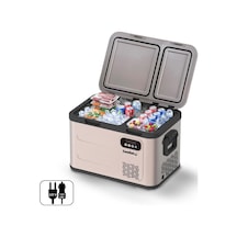 Clk40d 12/24v/220volt 39 Litre Çift Bölmeli Outdoor Kompresörlü Bluetooth Bağlantılı Oto Buzdol