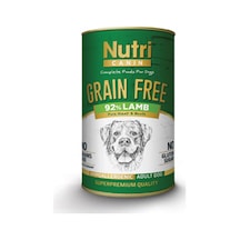 Nutri Canin Tahılsız %92 Kuzu Etli Konserve Yetişkin Köpek Maması 6 x 400 G