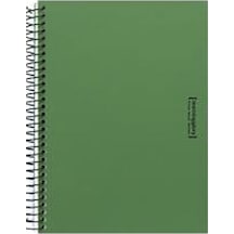 Morning Glory 6000 Prima Çizgili Defter 26,2x19 Cm Yeşil 11136-88902