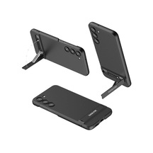 Galaxy S24 Kılıf Zore Kamera Korumalı Dikey Standlı Ays Kapak
