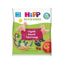4 Adet Hipp Organik Meyveli Tahıl Patlağı 30 Gr