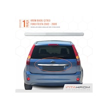 Ford Fiesta Krom Bagaj Çıtası 2002 - 2009