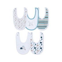 Baskılı Mama Önlük 5'li - Safari - Unisex 4 Adet
