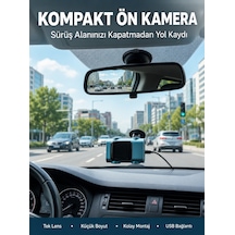 Kompakt Dash Kamera Usb Şarj Tf Kart Destekli Yeni Nesil - Lisinya