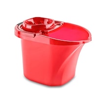 Tr Titiz Practical Sıkma Aparatlı Temizlik Kovası - 15 Lt. - Kırmızı Diğer