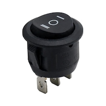 Ic-134 Yuvarlak Işıksız On-off-on 3p Anahtar