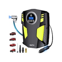 Willowhaven Araçta Kullanılabilir Kablolu Dijital Şişirme Cihazı Hızlı Lastik Basınç Göstergesi Seyahat