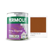 Permolit Enamel Sentetik Yağlı Boya Oksit Sarı 0.250 Lt. 2500 ML