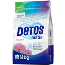 Detos Çamaşır Konsantre Actıve Toz Deterjan -beyazlar Ve Renkliler İçin 9 Kg