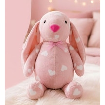Uyku Arkadaşım Uzun Kulak Bunny Peluş Tavşan 65 Cm Açık Pembe Genel