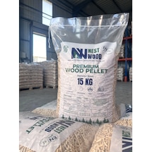 Nest Woodtr %100 Doğal Çam Talaşı Pelet 15 Kg - Doğal Kedi Kumu & Pelet Sobası Yakıtı