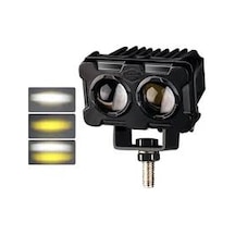 Motosiklet Scooter Led Far 9-60 Volt Arası Su Geçirmez 1 Adet