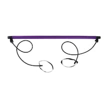 Suntek 1 Takım Yoga Çekme Halatı Ayak Kayışı Pilatus Mor