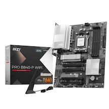 MSI MB PRO B840-P WIFI AM5 8000 MHZ(OC) DDR5 HDMI 2x M.2 USB 10 Gbs ATX Anakart