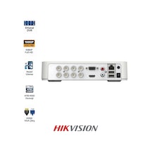 Ds-7108hghı-m1 Mini Dvr 8 Kanal Güvenlik Sistemi Kayıt Cihazı