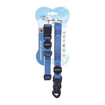 M-pets Gentle Köpek Boyun Tasması Ve Gezdirme Kayışı Seti Mavi M