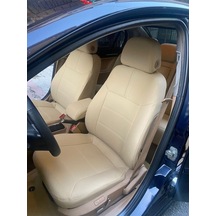 Opel Vectra 2003 2008 Arası Uyumlu Arka Sırt 2+1 Arka Sırt Kolcaklı Model Komple Krem Deri Krem Ip