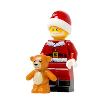 Exclusive - Noel Baba Ve Ayıcık - Santa - Teddy Bear - Orijinal Minifigür - Limited Edition
