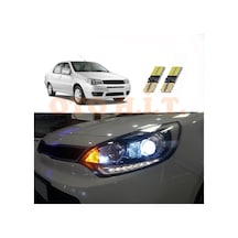 Fiat Albea Yeni Uyumlu Park Ampulü Beyaz Led Aydınlatma Ampulü Canbus'li