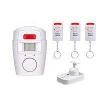 Ac-ng300 Kablosuz 3 Kumandalı Hareket Sensörlü Alarm Sistemi