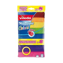 Vileda Colors Mikrofiber Bez 8'li - Renkli Ve Etkili Temizlik Tarı