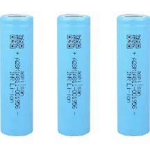 3 Adet Aspilsan Inr18650a28 Li-ion Şarjlı Pil