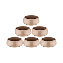Omnipazar So-eas3 Elvan Arajman Sukulent Kaktüs Saksı 4.8 Lt Mocha 6 Adet