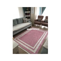 Paşa Kaymaz Taban Halı Kilim Yolluk Pembe