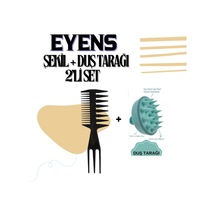 Eyens Wax Şekil + Duş Tarağı 2'li Set
