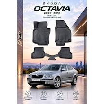 Skoda Octavia 2005-2012 Aracınıza Özel Üretim Havuzlu Paspas Takımı A+ -mod-