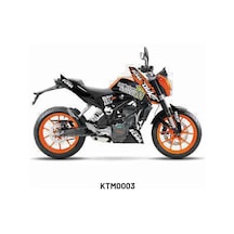 Ktm Duke 2011-2016 "monster" Tasarım Motosiklet Sticker Etiket Kaplama Modeli