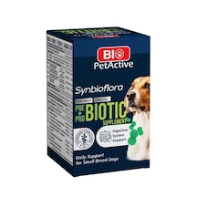 Bio Petactive Biotic Probiyotik Küçük Irk Köpek Sindirim İçin 60 Tablet 30 G