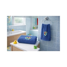 Lisanslı 2'li El Ve Banyo Havlusu Lacivert