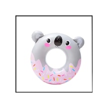 Uyguna-yakala 76 Cm-çocuk Yüzme Simidi Sevimli Koala Figürlü-mıt.009 Çok Renkli