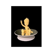 3d Groot Ahşap Adam Dekoratif - Hediyelik Figür