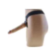 Hızlı Express Belden Bağlamalı Gerçekçi Damarlı 18 CM Realistik Strapon Penis