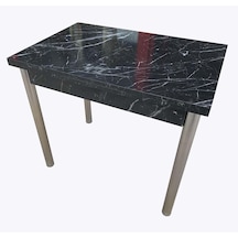 Evimeaksesuar 60X90 Cm Yanlardan Açılır Smart Masa-Metal Ayaklı
