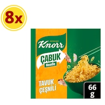 Knorr Çabuk Tavuk Çeşnili Noodle 8 x 66 G