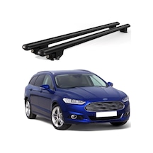 Kanca Ford Mondeo 2014 Ve Sonrası Uyumlu Siyah Kilitli Ara Atkı 120cm Port Bagaj Tavan Barı