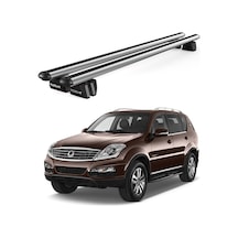 Pençe Ssangyong Rexton 2012-2017 Uyumlu Gri Ara Atkı Port Bagaj Tavan Barı