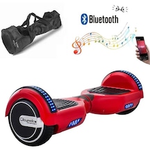 Citymate Hoverboard Elektrikli Kaykay Bluetooth Çanta Led 6.5 Kırmızı