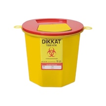 Mck 5 Adet Tıbbi Atık Kovası 5 Litre Sarı