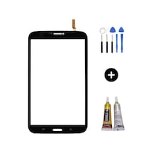 Samsung Galaxy Tab 3 Sm-t315 Uyumlu Servis Dokunmatik Siyah + Montaj Seti