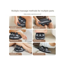 Kenpazar 6 Toplu Şarjlı Masaj Aleti 9 Modlu Tüm Vücut Uyumlu M-16 siyah