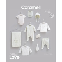 Caramell Teddy Bear 10 Parça Hastane Çıkışı Zıbın Seti Yeşil renkli