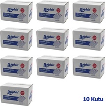 De Dolphin Kilitli Şeffaf Buzdolabı Kilitli Saklama Poşeti Torba - 11x14 Cm. - 1000 Adetlik 10 Kutu